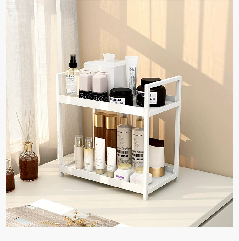 Desktop storage rack multi-layer bookshelf student desk storage rack office computer desk layered storage rack dormitory