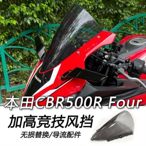 Honda CBR500R dördsilindrli motosiklet üçün idman tipli ön şüşə