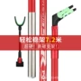 定位后挂支架杆地插炮台