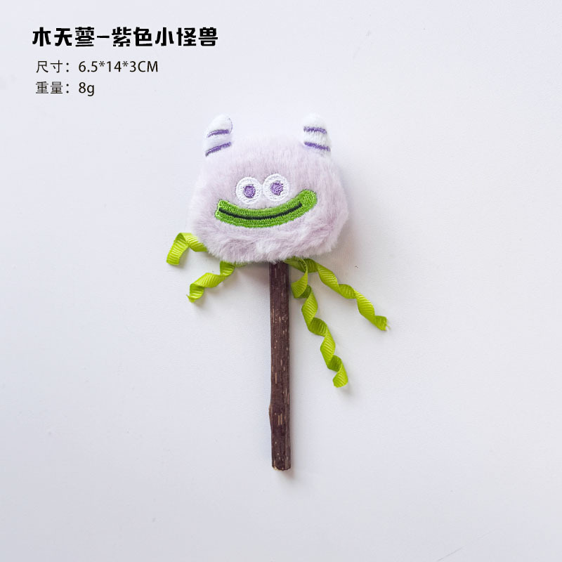 ペット用品工場猫のおもちゃぬいぐるみ漫画猫スティック木製天草大コレクション DIY 猫のおもちゃ卸売|undefined