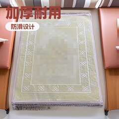 無地の厚いフリンジ家庭用毛布床マットラシェル雲絨毯中東アラブ巡礼マットエンボス絨毯