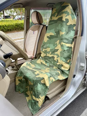 Quick-Drying Universal Car Seat Cover: Universal seat cover - jungle-camouflage-19080cm