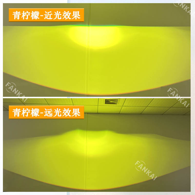 Lámparas de niebla LED de automóviles lentes de doble luz de 3 pulgadas anillo negro adecuado para Honda Toyota Nissan conversión general