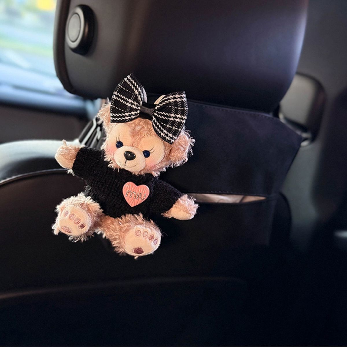 Shirley Mei Car Tissue Box Tissue Box 2025 New Car Rear Headrest Hanging High-End Hanging Bag for Women