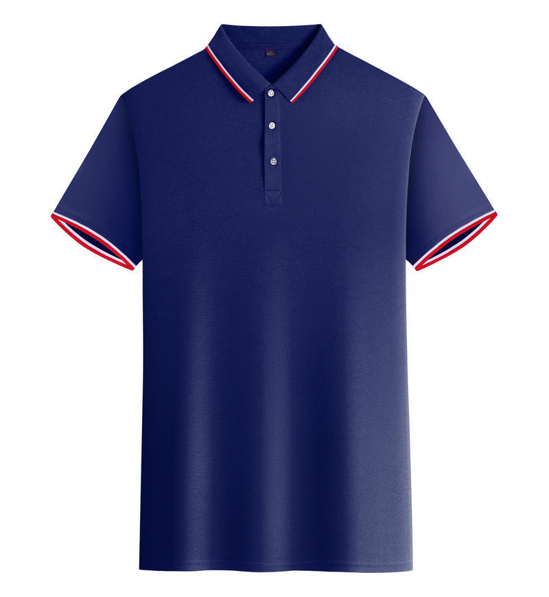 Tiger 180G con solapa polo impresión logotipo de verano ropa de trabajo hombre y mujer de manga corta personalizada camisa publicitaria de moda