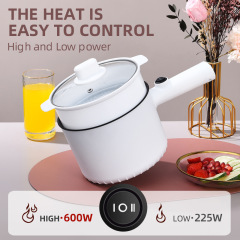 Factory Direct Supply Takeaway Electric Hot Pot Mini Electric Cooker Small Electric Hot Pot Dorm Electric Hot Pot Famous White Hot Pot One Piece Shipping
