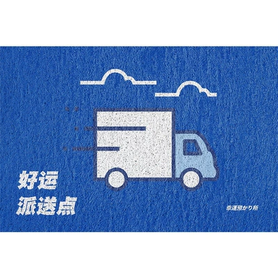 Avtomobil döşəmə paspasları – scraping dust removal foot mat - good-luck-delivery-point-40-60cm-wire-ring