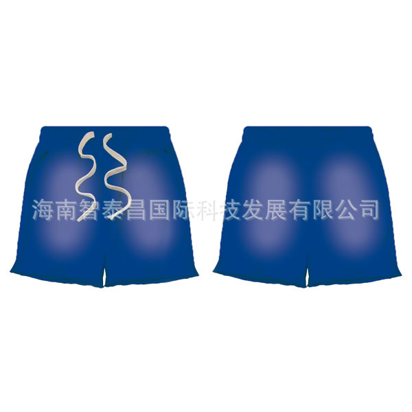 스프레이 마리오 반바지 - 사파이어 블루