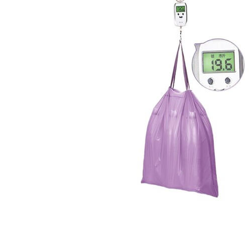 Garbage bag, pure color, purple, home kitchen, dormitory, double-sided, widened, thickened, extra thick, other