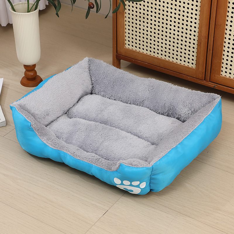 Inventario al por mayor perros de mascotas color caramelo Teddy perros de mascotas cama de perros pequeños y medianos perros de invierno cálidos perros de cama