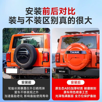 Spare wheel cover – Tank 300 Spare Tire Cover