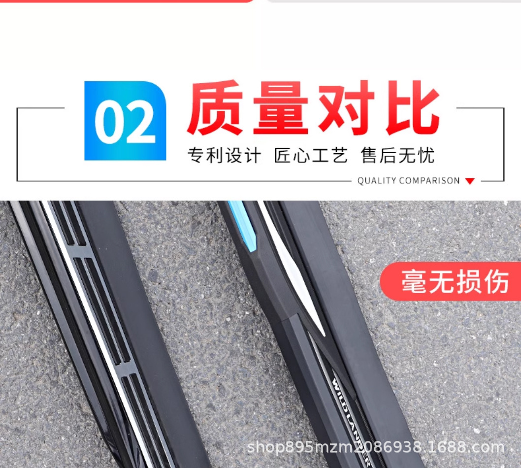 Suitable for 24 Models of Rav4 Rongfang Foot Pedals, Original Special Wilanda Welcome Side Pedal Modification Accessories 23