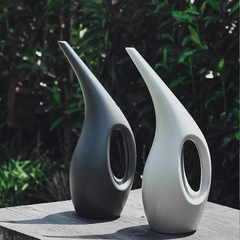 北歐風園藝長嘴澆花壺創意裝飾澆水壺澆花家用1.5L2.5L灑水壺批發