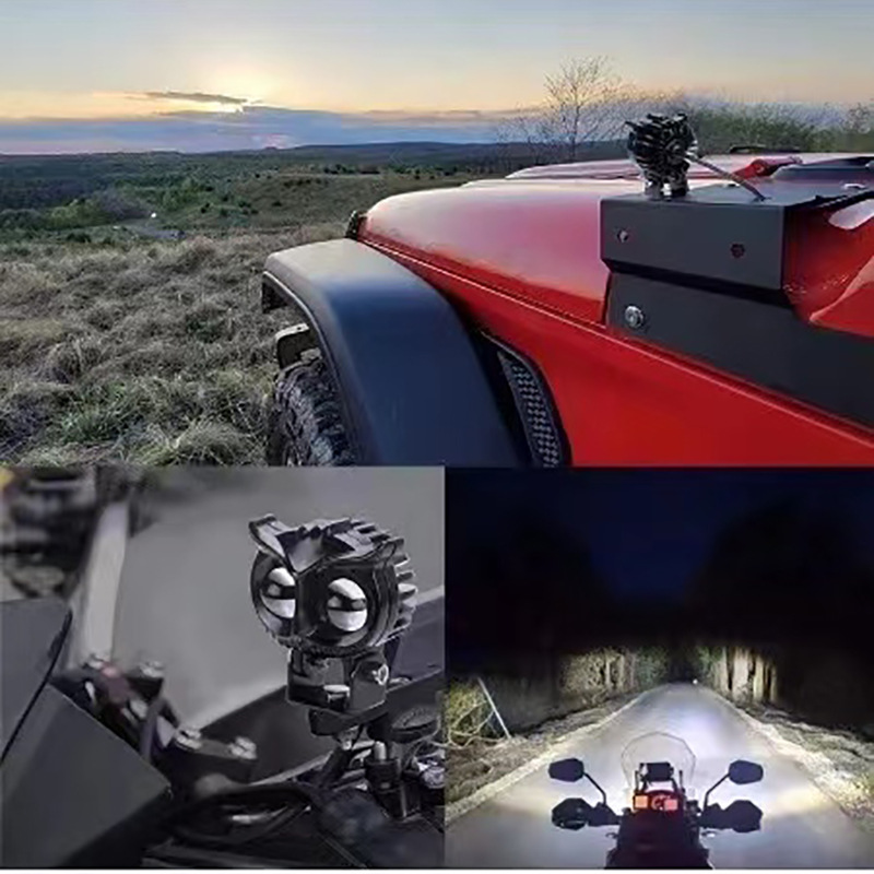 猫头鹰摩托车灯 (2)