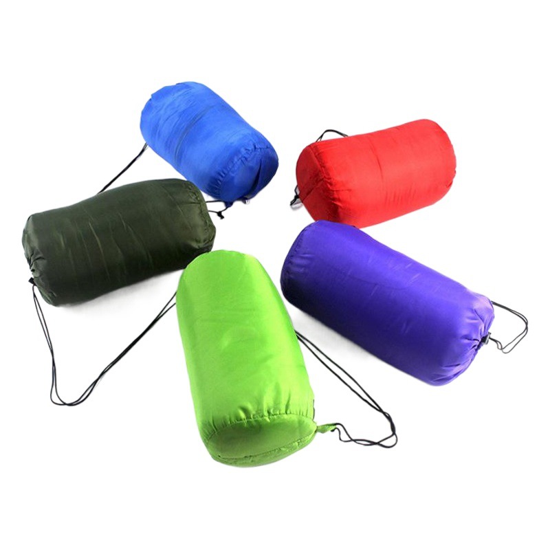 Sobre al aire libre con capucha saco de dormir cuatro estaciones Color Universal a juego verano delgada bolsa interior camping viaje saco de dormir adulto
