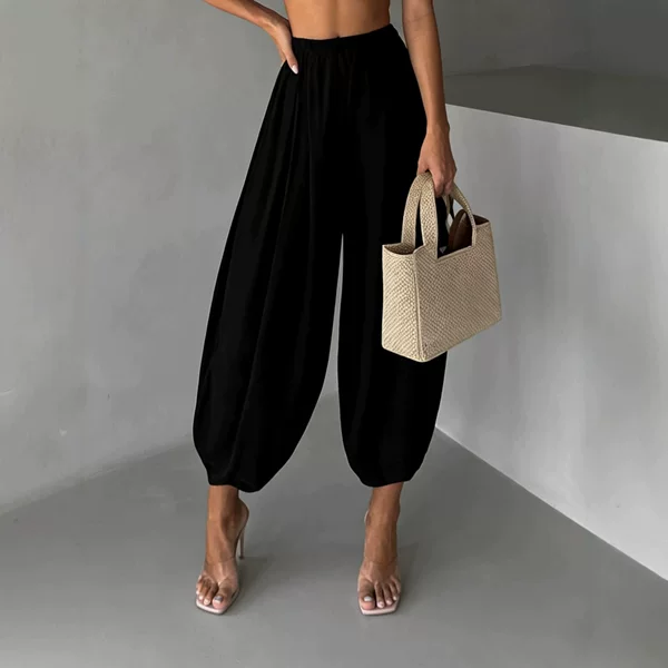 Xiyin Temu Fashionable Loose-Fitting Harem-Style Air Pants, Lantern Pants