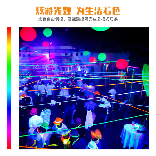 厂家直销led球泡灯手动变色氛围灯泡E27螺口智能遥控球泡灯RGB