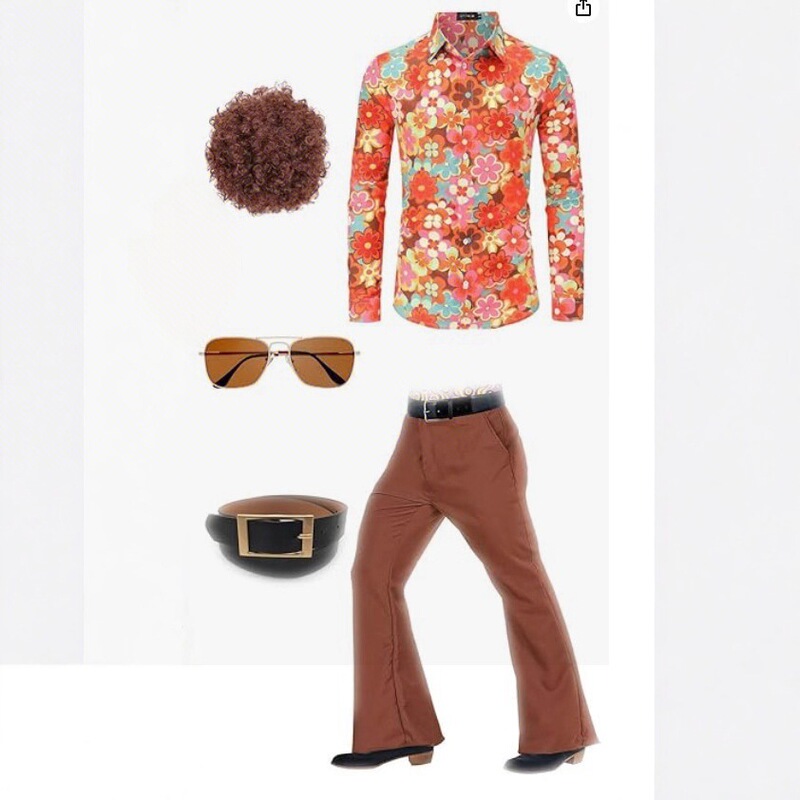 Spring 2025 New 70S Boys Classic Casual Retro Suit Disco Performance Costume