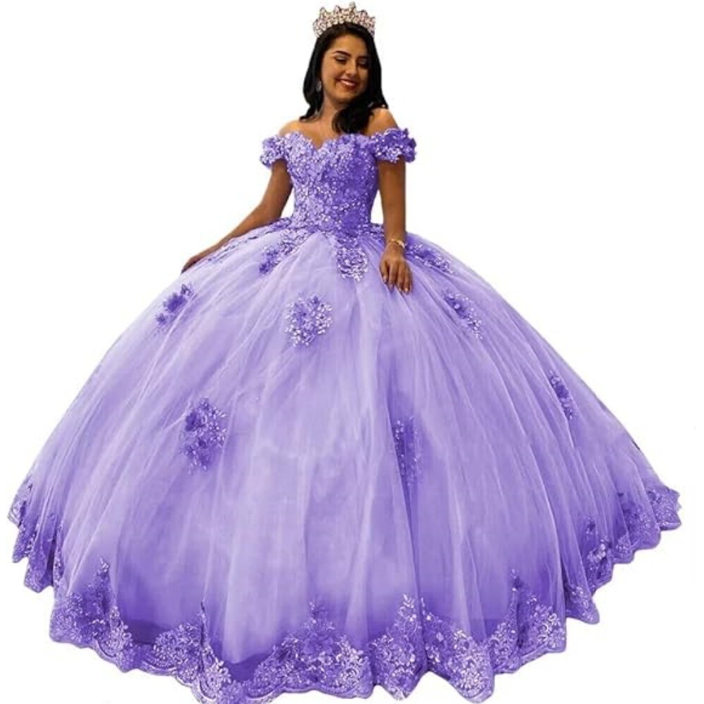 Aliexpress pequeña cola de hombro dulce vestido de fiesta vestido de adulta vestido de encaje con cuentas