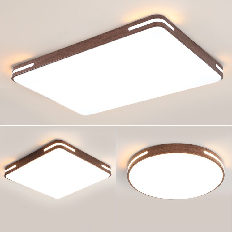 Walnut Color Ceiling Light for Hall, Led Main Bedroom, Study, Dining Room, Balcony, New Chinese Style Living Room Main Light Walnut Color Ceiling Light for Hall, Led Main Bedroom, Study, Dining Room, Balcony, New Chinese Style Living Room Main Light