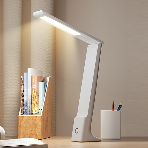 Eye-protection desk lamp LED study student dorm charging reading desk LED desk lamp foldable smart desk lamp bedroom