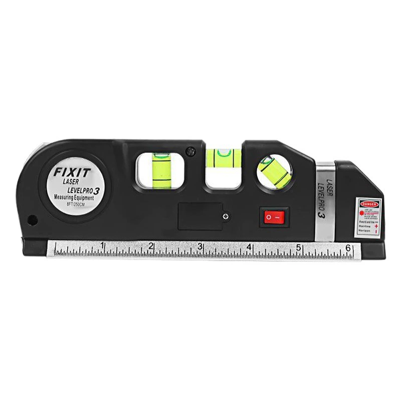 Лазерный уровень многофункциональный бытовой инфракрасный декор, поперечная линия под прямым углом, высокоточная линейная машина