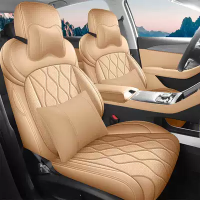 Modelə uyğun (Original) oturacaq örtükləri of Geely Galaxy Starlight 6 - autumn-brown-deluxe-edition-note-the-model-year-front-row-fully-covered-rear-row-partially-covered