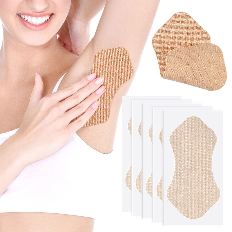 Cross-Border Hot Selling Elastic Cotton Sweat-Absorbent Underarm Antiperspirant Long-Lasting Sweat-Proof Invisible Traceless Breathable Sweat-Proof Patch
