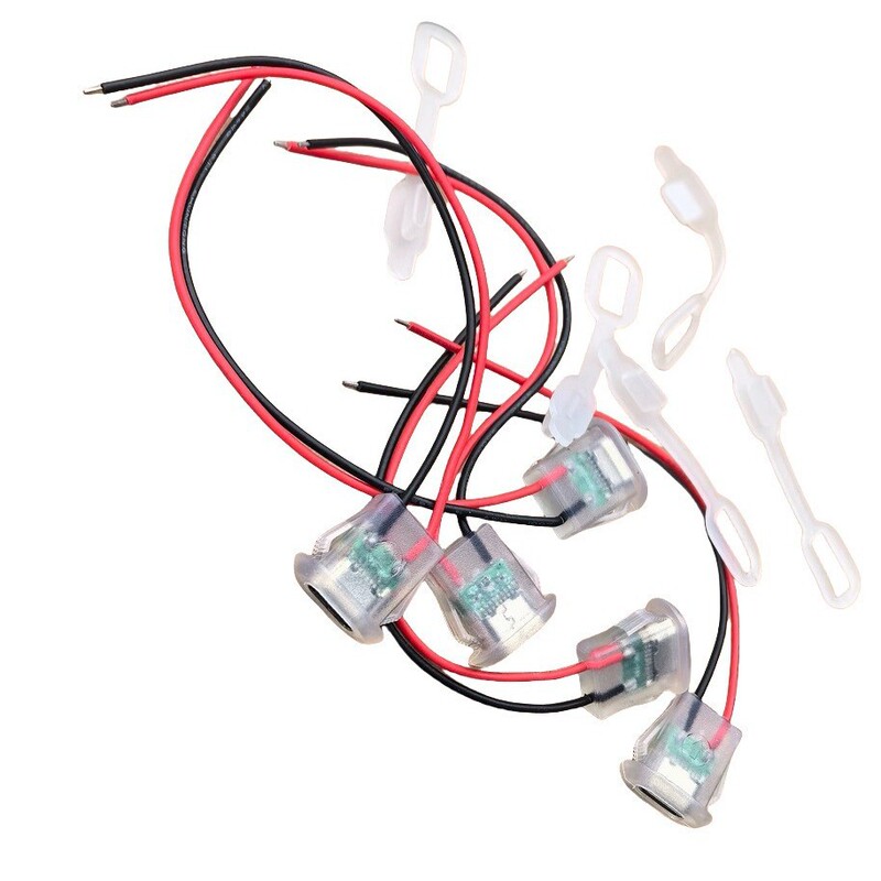 Typec2P Injection Molded Direct Pressure Female Socket Transparent Lamp with Oval Charging Port Car Electric Vehicle Connector Typec2P Injection Molded Direct Pressure Female Socket Transparent Lamp with Oval Charging Port Car Electric Vehicle Connector