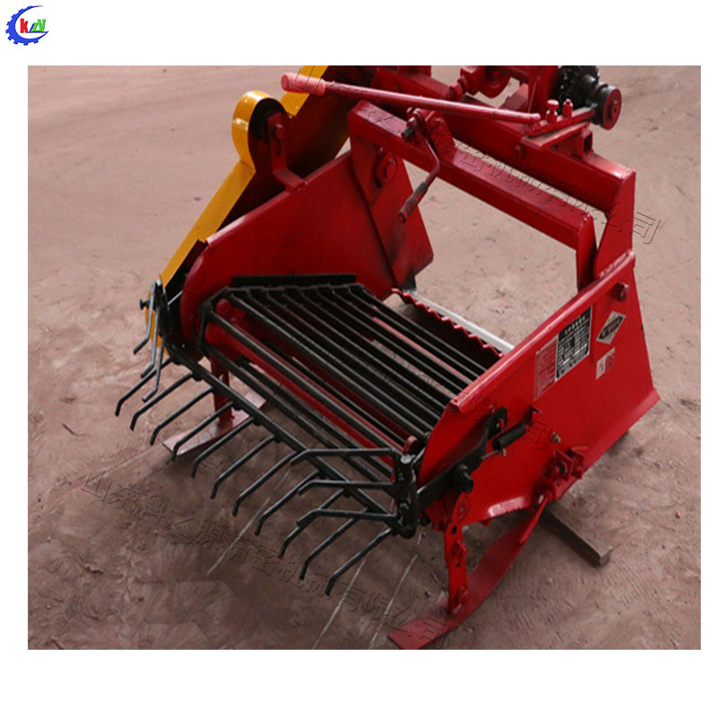 小型链条式摘果设备 农用花生收获条铺机 平地起垄花生出土机