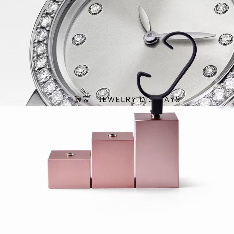 东莞工厂直供专柜铝合金高品质手表展览支架展示架可拆装