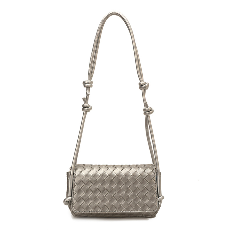 Diseño coreano de nicho tejido bolso cuadrado pequeño para mujeres 2026 nuevo estilo de lujo ligero de alta calidad de viaje mochila