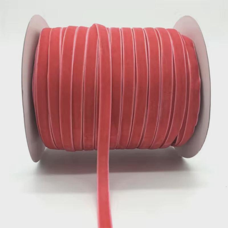 Cinta de Terciopelo de 6-38 mm para Decoración de Bodas y Fiestas, Regalo Hecho a Mano