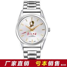 上海钻石牌防水手表男士为人民服务送爸长辈生日礼物复古石英手表