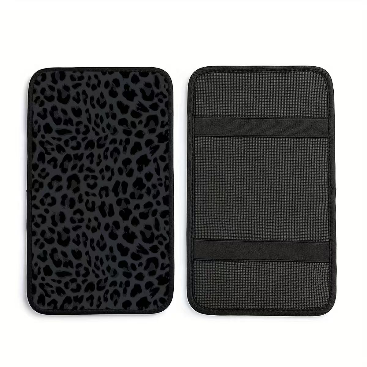 Cross-Border E-Commerce Black Leopard Print Universal Car Seat Cover, Popular in Europe and America, Temu, Mercado Libre, and Mexico