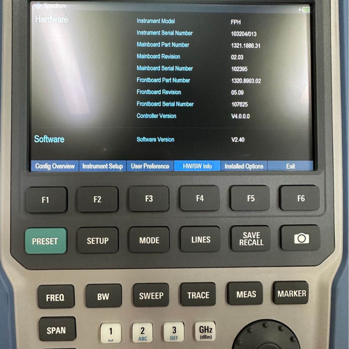 二手RS FPH6频谱分析仪全新FPH6 罗德与施瓦茨FPH6 FPH6