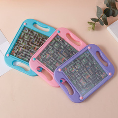 Children's Balance Ball Board Palm Game Track Maze Tablet Rolling Maze Brain Teaser Focus Training Kindergarten