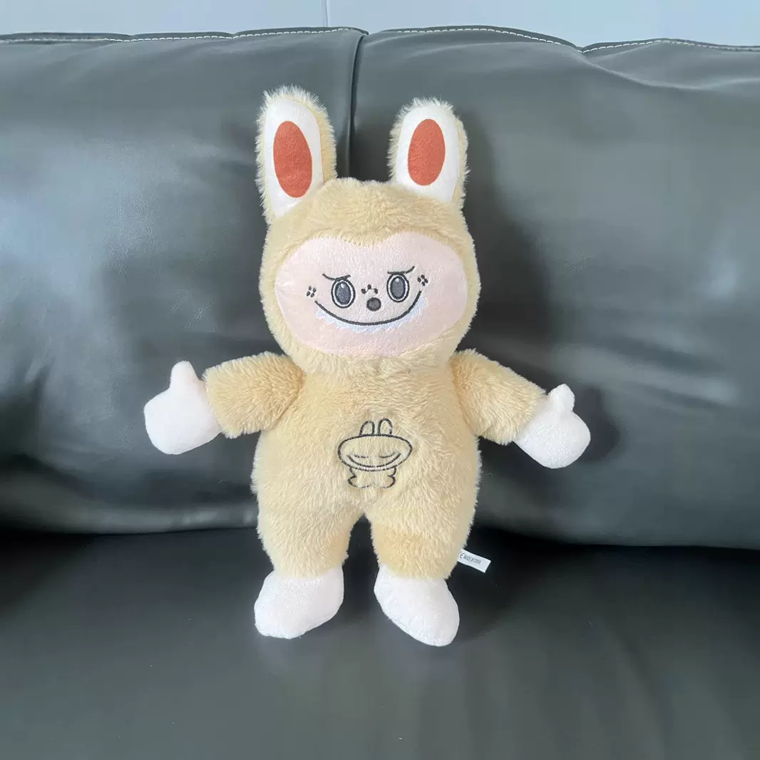 跨境会呼吸的娃娃毛绒公仔拉布布婴儿安抚玩具发光玩偶跨境热销