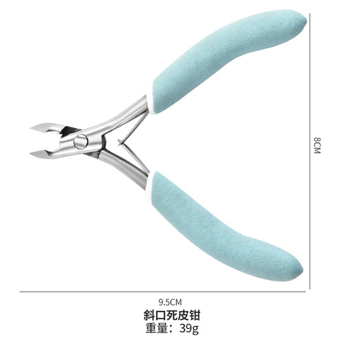 Nail clipper for cuticle, toe nail ingrown nail pedicure clipper, stainless steel nail clipper, oblique tip beak clipper, wholesale