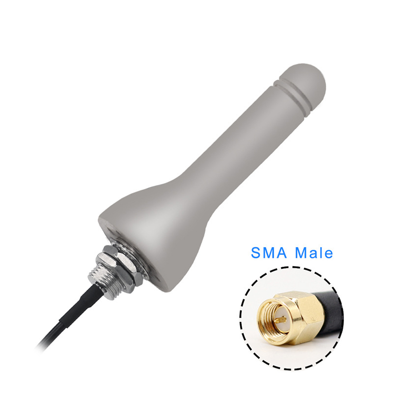 超威电子 433MHz外置防水蘑菇天线 LORA胶棒天线