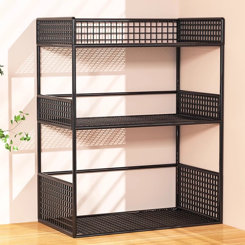 Desktop Storage Rack, Desk Bookshelf, Dormitory Desk, Office Desk Organizer, Small Multi-Layer Shelf, Layered Storage Rack