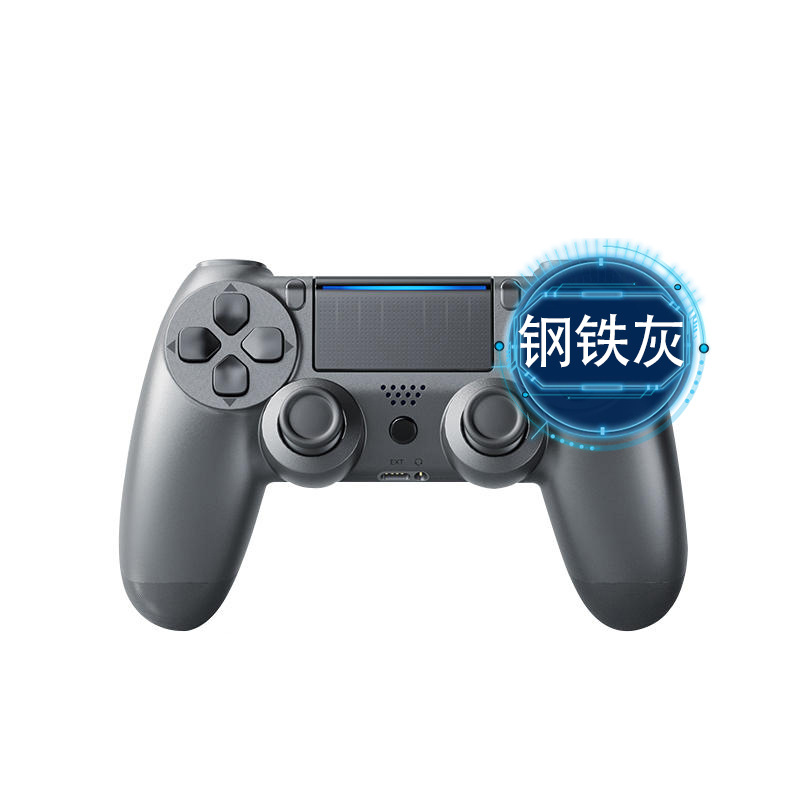 Ventas directas de fábrica Ps.4 controlador de pc de mango inalámbrico vibración de seis ejes giroscopio somatosensorial Bluetooth P4 gamepad