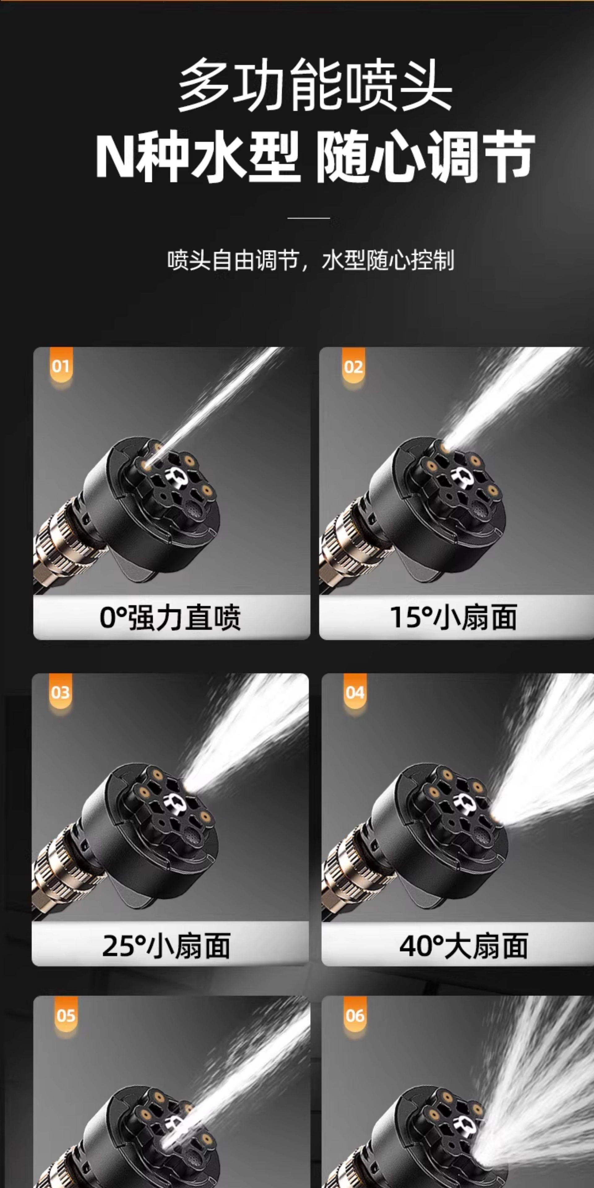Suitable for those interested in wireless car washers, high-pressure water guns, household and car cleaning tools, powerful lithium battery charging