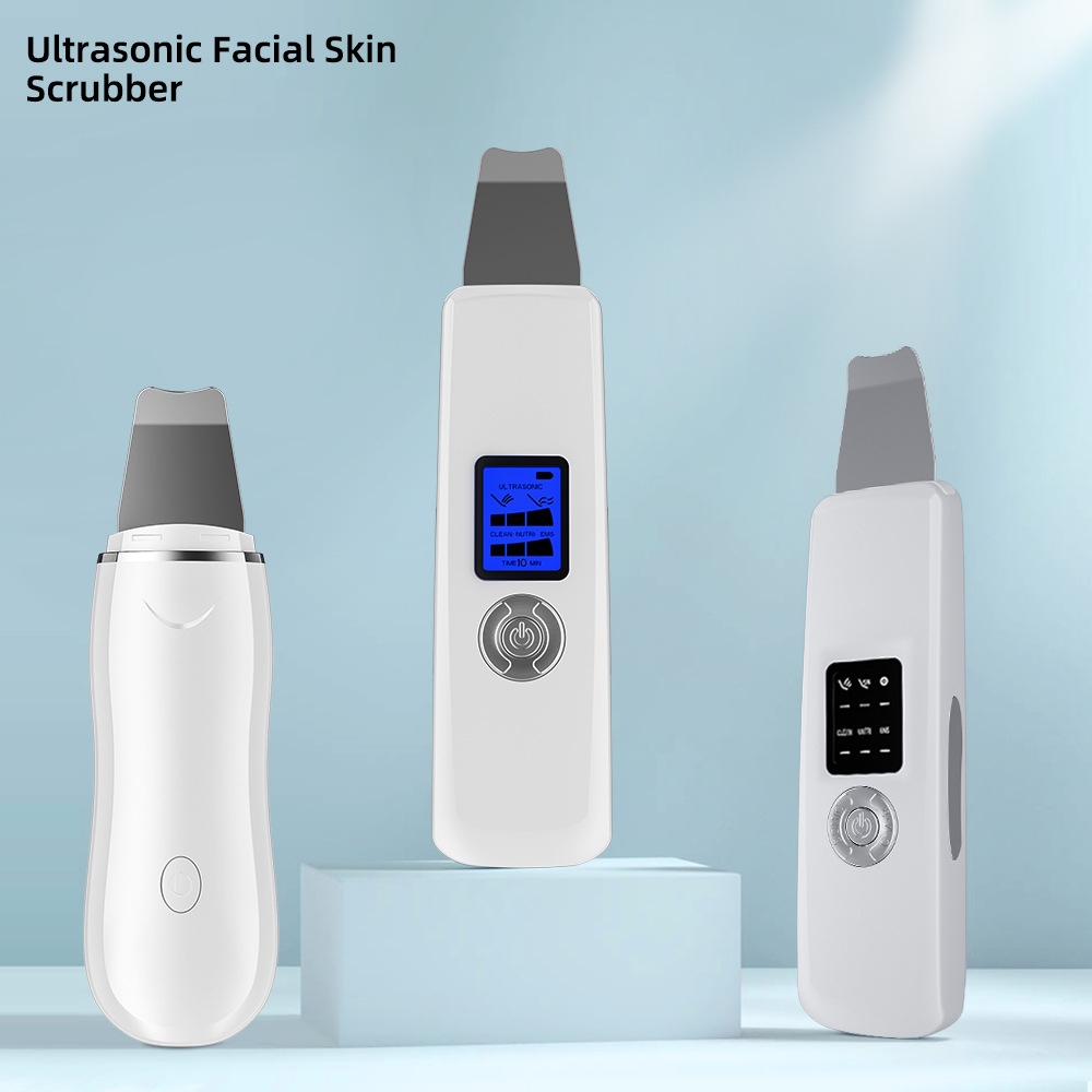 去黑頭儀器超聲波鏟皮機美容儀器家用臉部黑頭鏟毛孔清潔黑頭粉刺