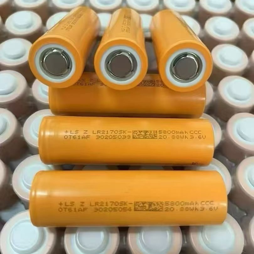 21700 Lishen Large Capacity 5800 Power 5C Suitable for Two-Wheel Electric Vehicle Solar Flashlight Mobile Power Supply