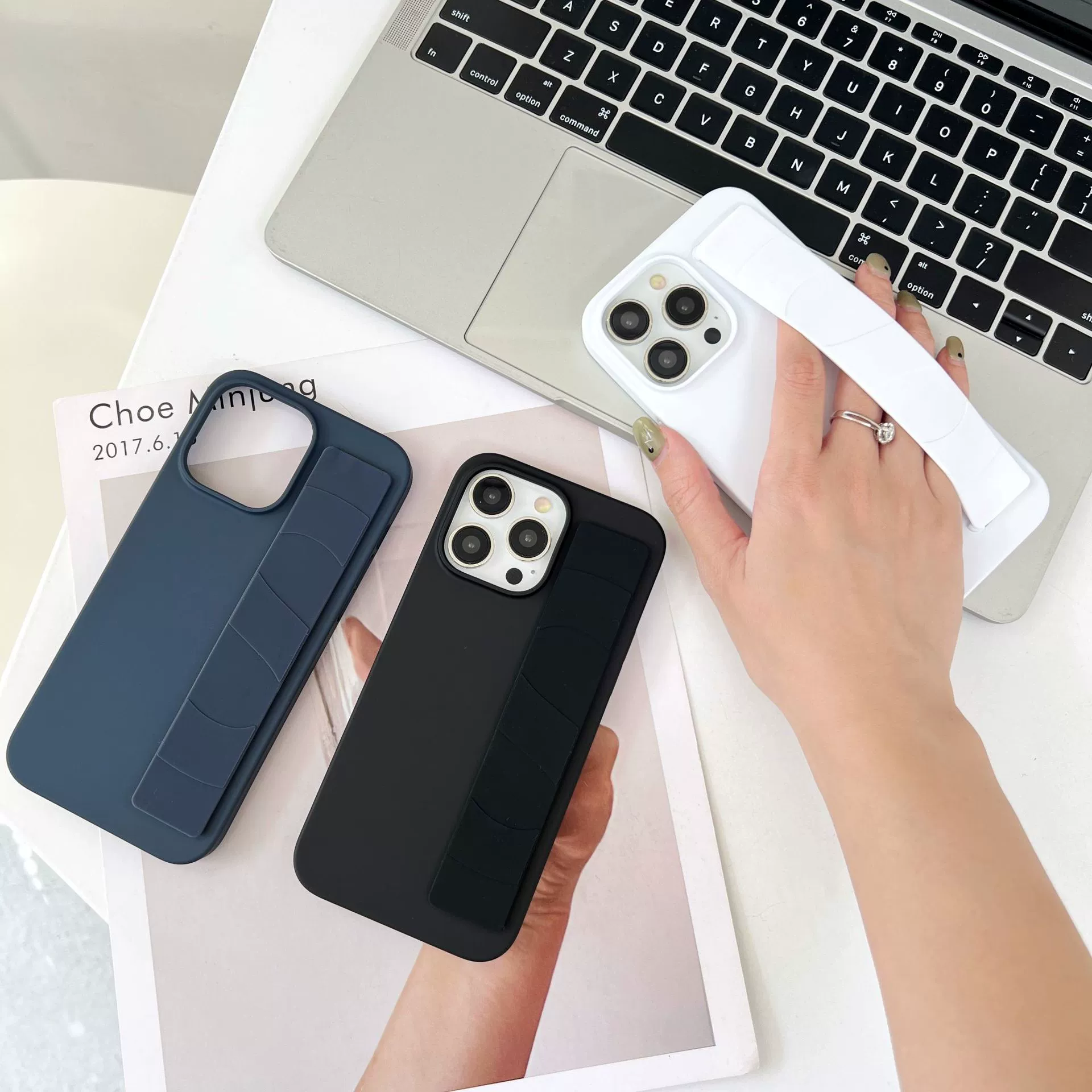 Apple совместимый эластичный браслет, чехол для телефона, защитный для iPhone 13, 14 Pro Max, 12