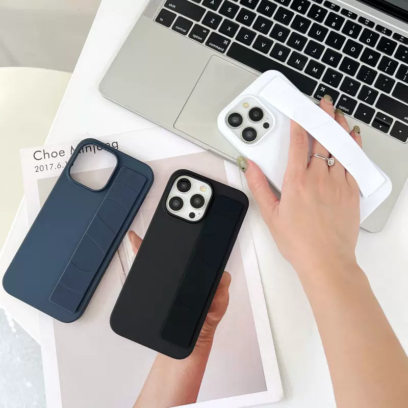 Apple совместимый эластичный браслет, чехол для телефона, защитный для iPhone 13, 14 Pro Max, 12