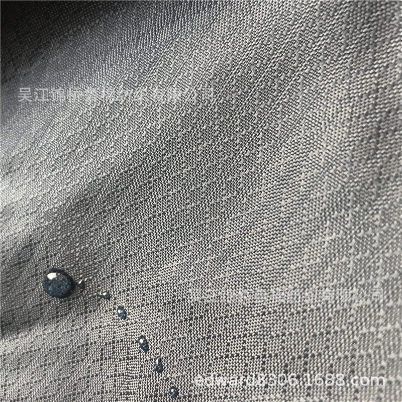 现货全涤宽幅格子提花布复合海绵TPU阻燃涂层席梦思床垫软包布料