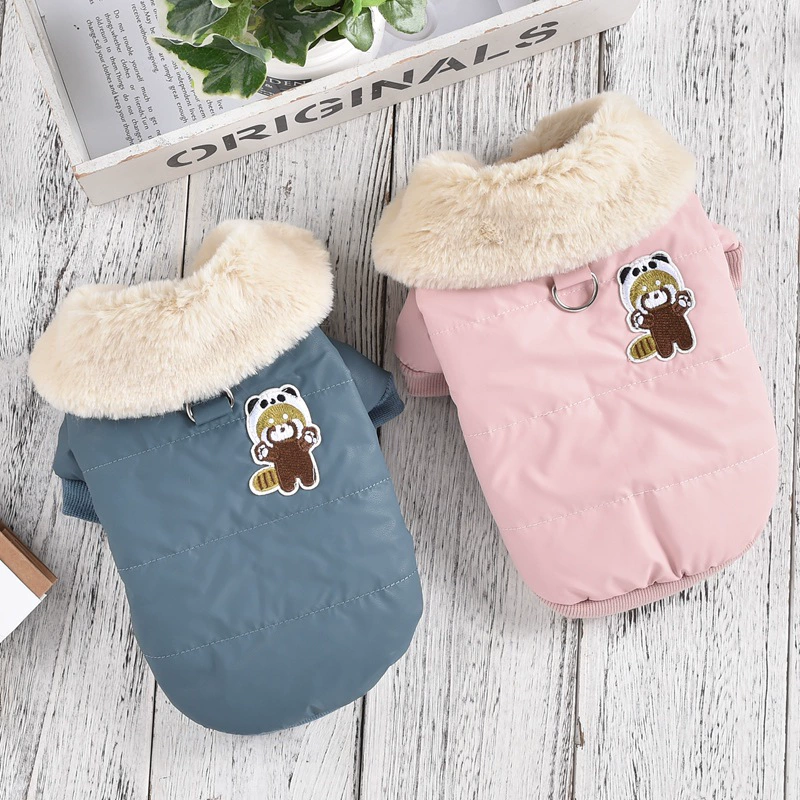 Может тянуть домашних животных ветрозащитное хлопковое пальто осенью и зимой