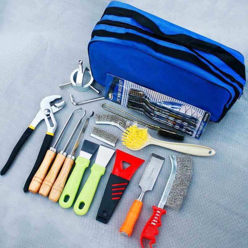 抽油烟机清洗工具专业家电设备拆卸清理套装包厨房风轮拉马器新款